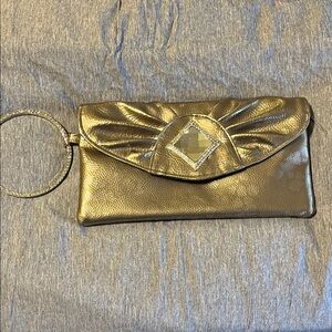 Elegant Gold Clutch Bag